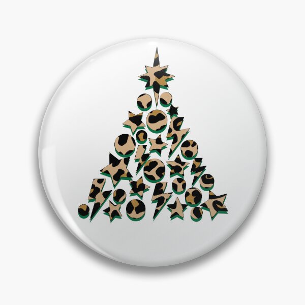 Item preview, Leopard Print Christmas Tree designed and sold by OneThreeSix.