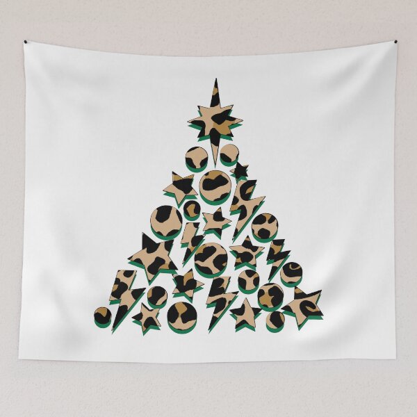 Item preview, Leopard Print Christmas Tree designed and sold by OneThreeSix.