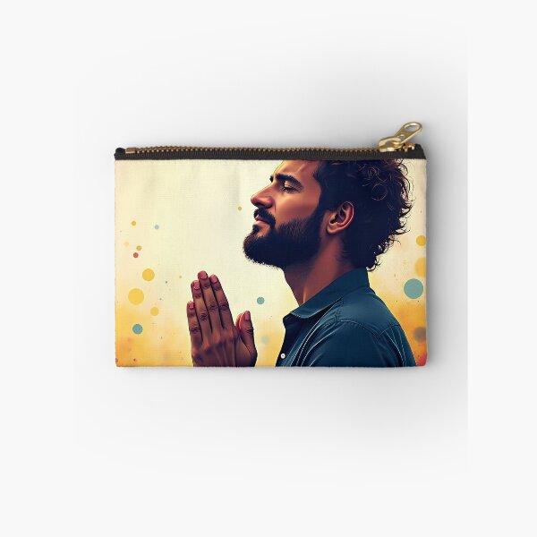 Item preview, Praying Man Abstract Illustration designed and sold by Pastor Reeves Studio.