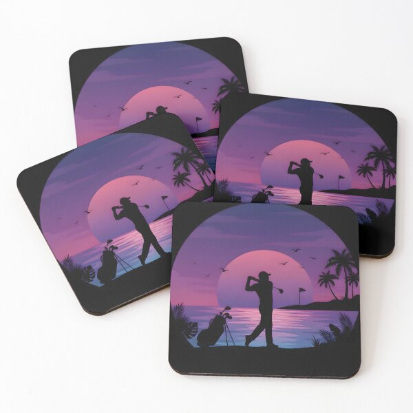 Item preview, Golfer's Sunset designed and sold by RobertMartinArt.