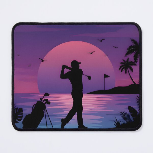 Item preview, Golfer's Sunset designed and sold by RobertMartinArt.