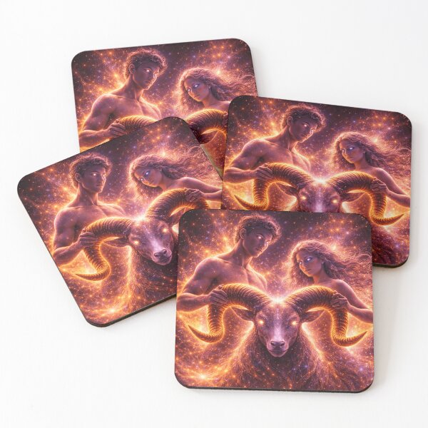 Item preview, Aries | Zodiac Collection | Elegant Astrology Signs Art Print  designed and sold by CzipipitoStudio.