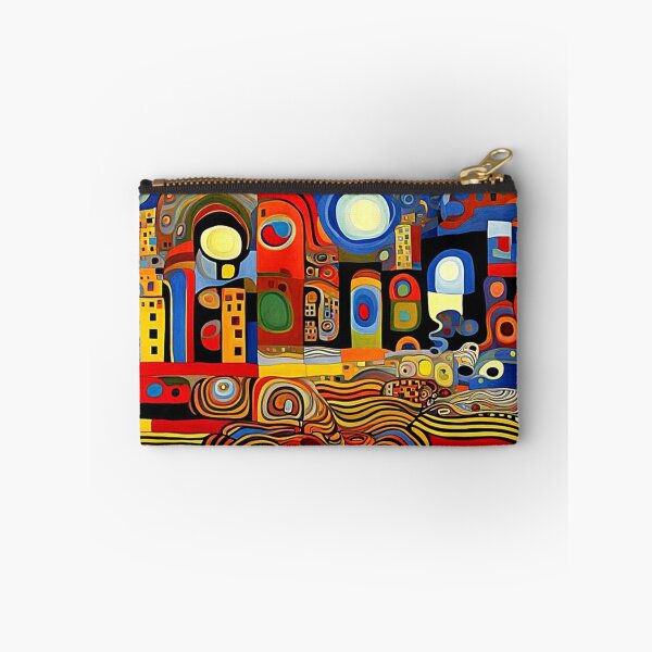 Item preview, Psychedelic Townscape designed and sold by George Hutton Hunter.