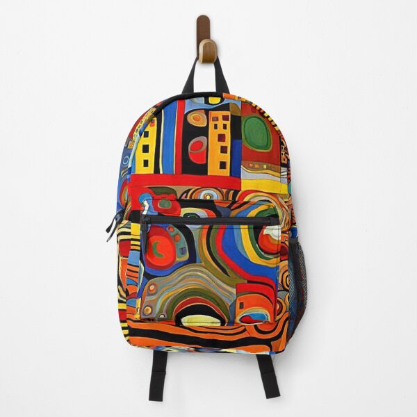 Item preview, Psychedelic Townscape designed and sold by George Hutton Hunter.