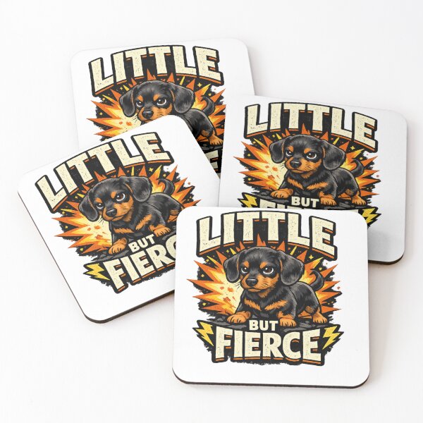 Item preview, Little Dog, Big Attitude – Miniature Dachshund Power designed and sold by Tender Flower Clothing.