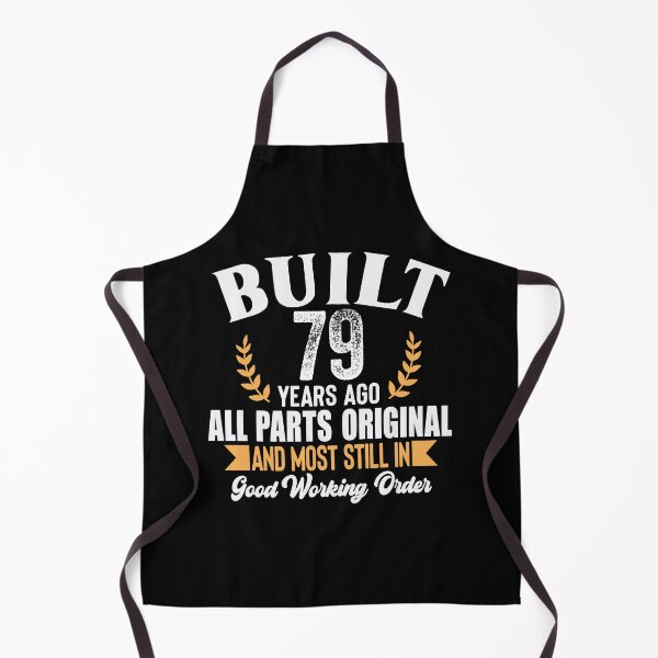 Item preview, Built 79 Years Ago Funny Birthday Shirt – Vintage 79th Birthday Gift Tee designed and sold by popcorntot.
