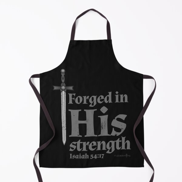 Item preview, Forged in His strength - Isaiah 54:17 designed and sold by FTLOG.