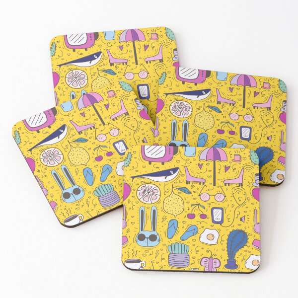 Item preview, Cool Summer Doodles: Cactus & Cocktails designed and sold by Tamer ⭐⭐⭐⭐⭐.