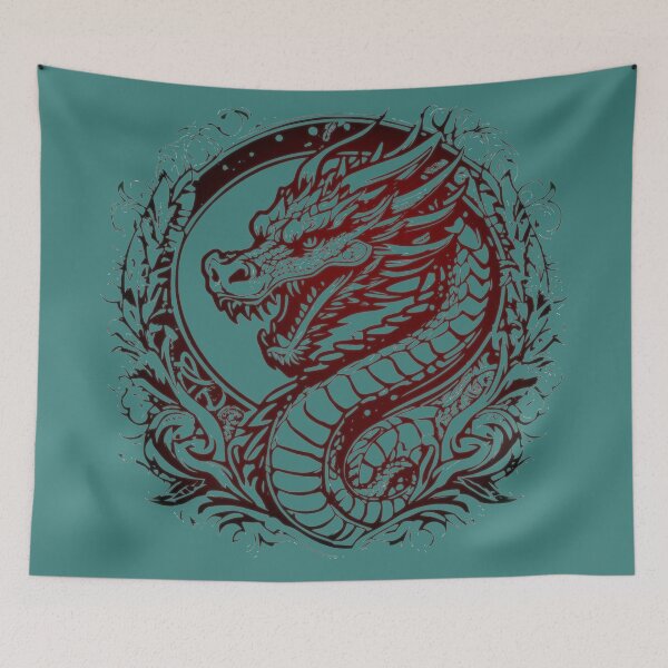 Item preview, Dragon of Wisdom Red designed and sold by UrbanPrts.