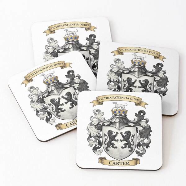 Item preview, The Carter Family Coat of Arms designed and sold by BagTown Clans.