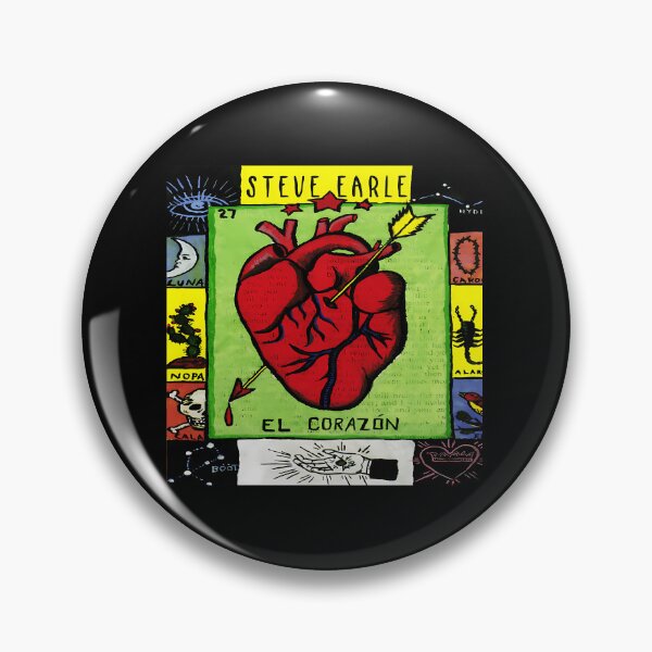 Item preview,  El Corazon Steve Earle designed and sold by Ad0Shop.