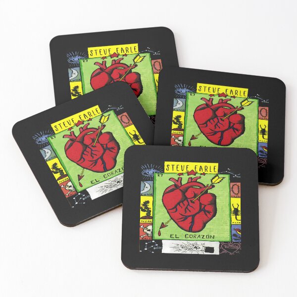 Item preview,  El Corazon Steve Earle designed and sold by Ad0Shop.