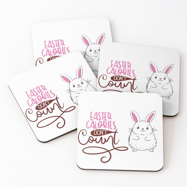 Item preview, Easter Calories Don’t Count Rabbit Cartoon Humor designed and sold by SimoesArtistry.