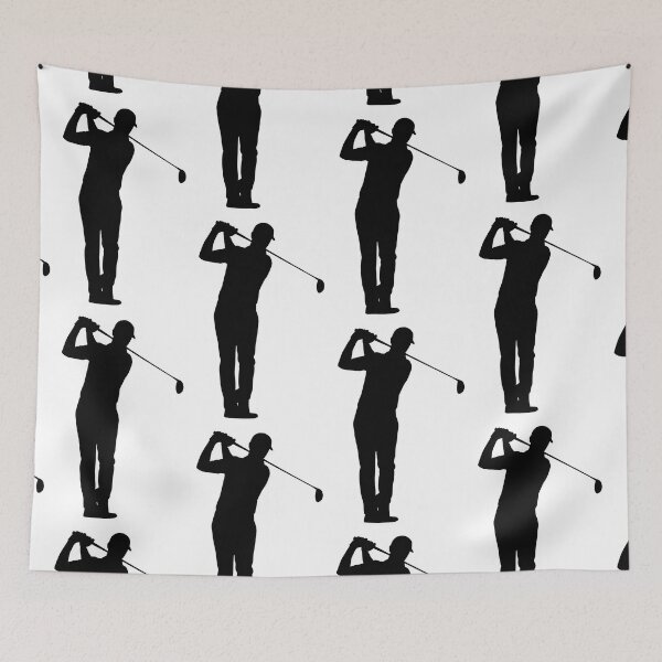 Item preview, Golfer Silhouette - Golf Life designed and sold by RobertMartinArt.