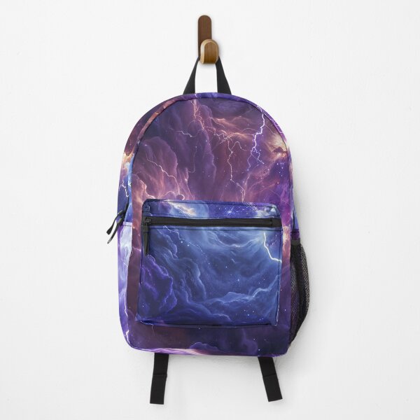 Item preview, Storm Violet Blue Clouds Cosmic Art designed and sold by QuantumDrift.