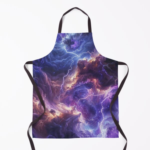 Item preview, Storm Violet Blue Clouds Cosmic Art designed and sold by QuantumDrift.