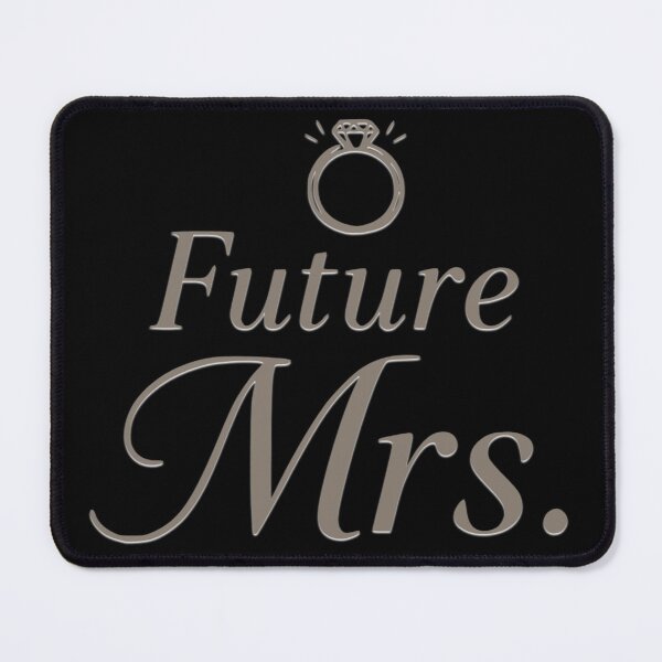 Item preview, Future Mrs T-Shirt – Classic Bride To Be Graphic Tee designed and sold by InkForge Studio.