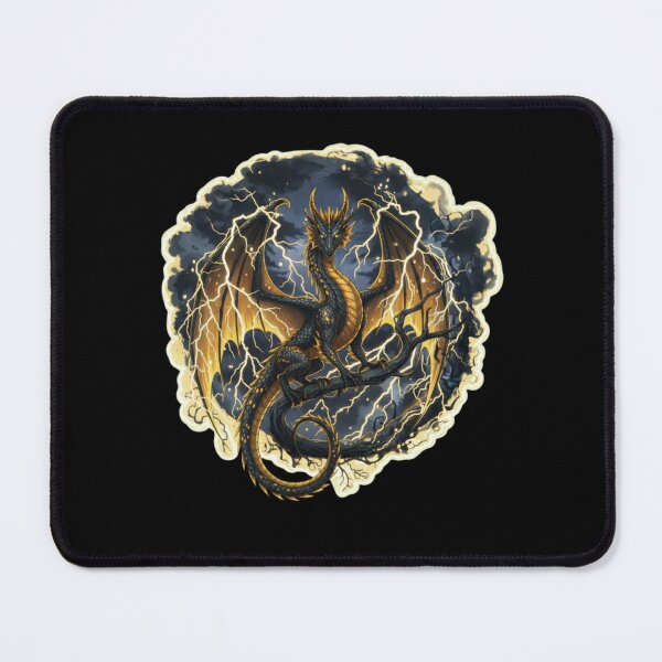 Item preview, Dragon Thunder Moon - Spirit Moon Art designed and sold by Magic House.