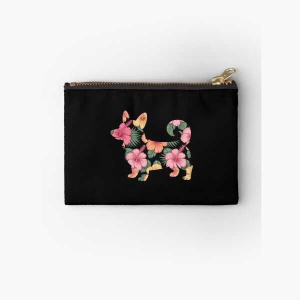 Item preview, Corgi Flower Dog Silhouette Floral Women Men designed and sold by joyouartArt.