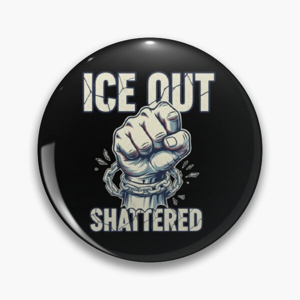 Item preview, ce Out Shattered | Breaking Chains Power Fist Design designed and sold by KomalArtStudio.