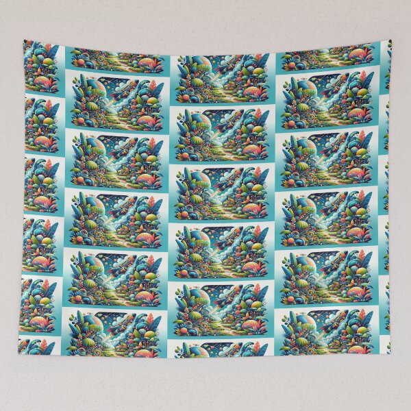 Item preview, Voyage Through the Botanical Cosmos designed and sold by RobertMartinArt.