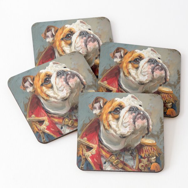 Item preview, Regal Bulldog in Military Dress designed and sold by LawleyKingdom.