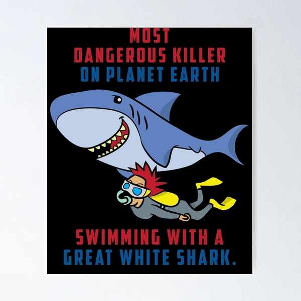 Dangerous Predator And A Great White Shark Dangerous Predator And A Great White Shark