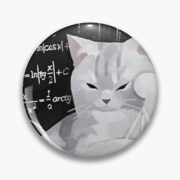 Item preview, cat and mathematics designed and sold by kat-miuka.
