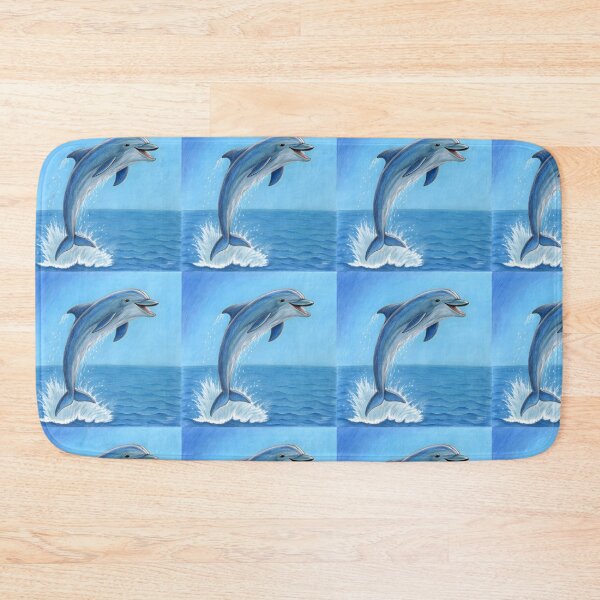 Item preview, Jumping Dolphin designed and sold by trendspatterns.