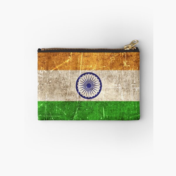 Item preview, Vintage Aged and Scratched Indian Flag designed and sold by JeffBartels.