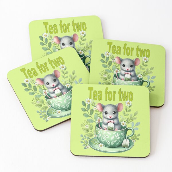 Artikelvorschau, „Tee für zwei“, fragt die kleine Maus. entworfen und verkauft von LoneAngel.