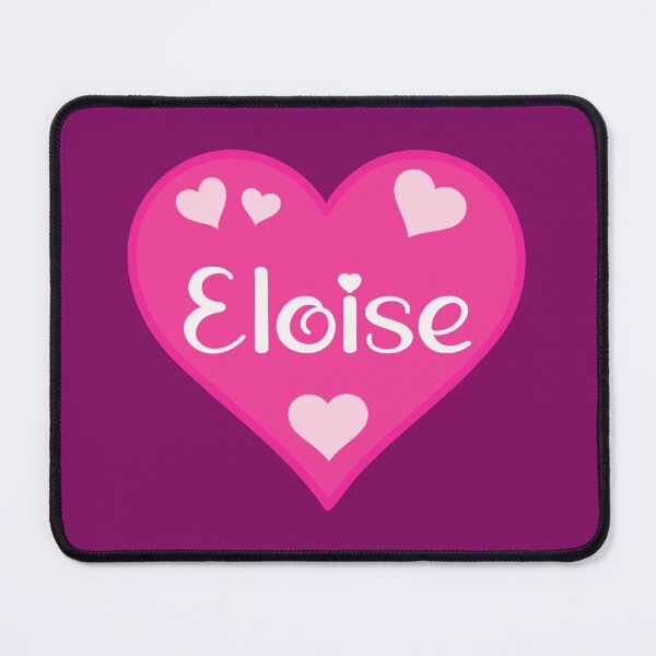 Item preview, Eloise Name Pink Heart  designed and sold by Jeallan Designs.