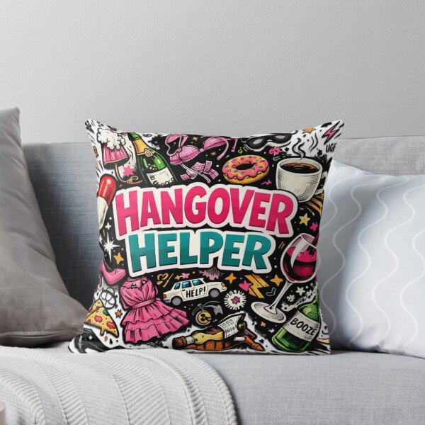 Artikelvorschau, Hangover Helper Bridesmaid T-Shirt – Funny Bachelorette Graphic Tee entworfen und verkauft von InkForge Studio.