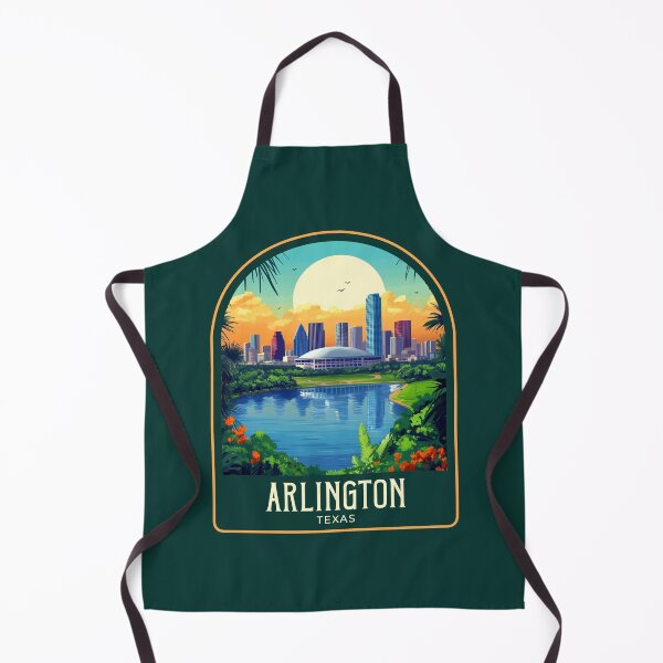 Item preview, Arlington Vintage Travel Illustration designed and sold by HomeLivingCo.