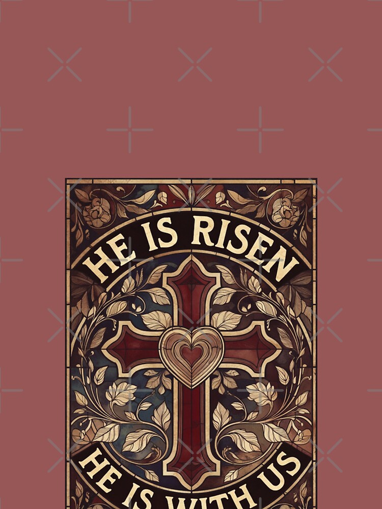 Thumbnail 5 of 5, iPhone Case, He Is Risen Faith Cross Design designed and sold by Holy-Scripture.