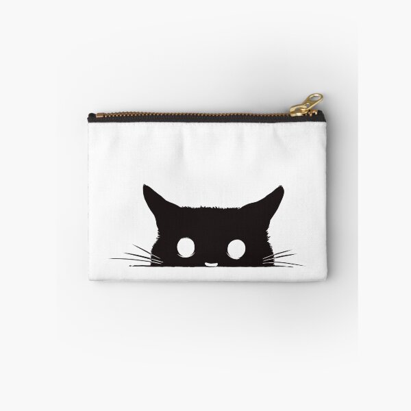Item preview, Peeking Black Cat  designed and sold by lauragraves.