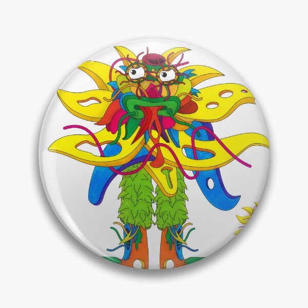 Item preview, Creature #06 - Flower Clown designed and sold by liquid-print.