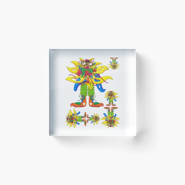 Item preview, Creature #06 - Flower Clown designed and sold by liquid-print.