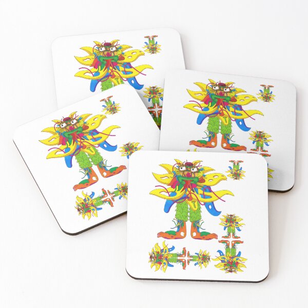 Item preview, Creature #06 - Flower Clown designed and sold by liquid-print.