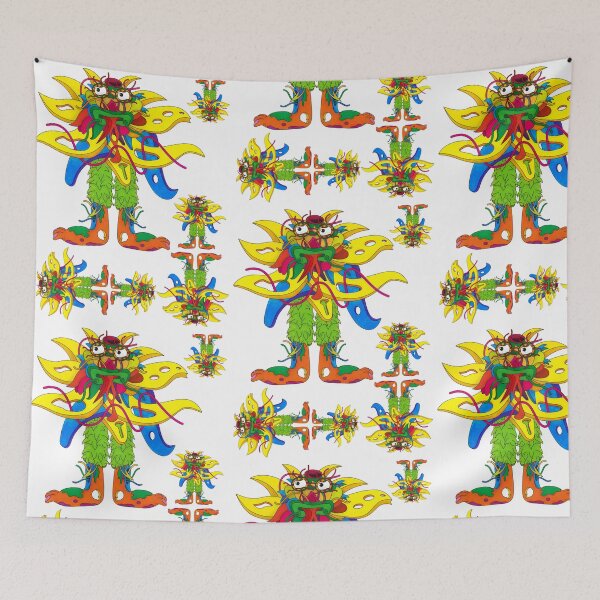 Item preview, Creature #06 - Flower Clown designed and sold by liquid-print.