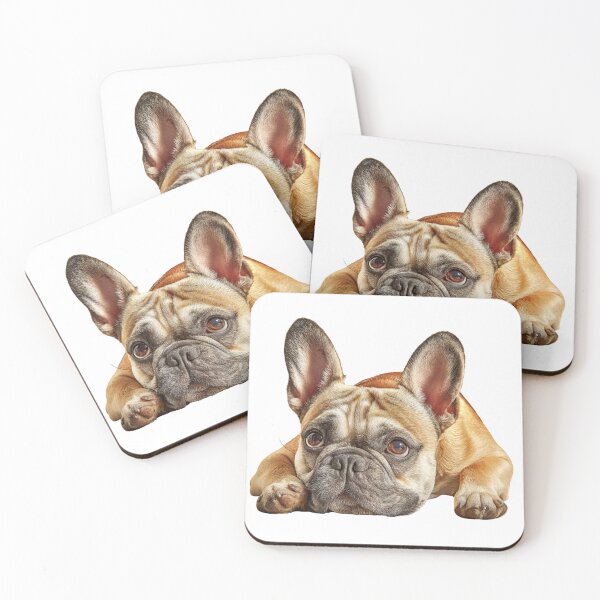 Item preview, Relaxed French Bulldog Close-Up Portrait designed and sold by LawleyKingdom.