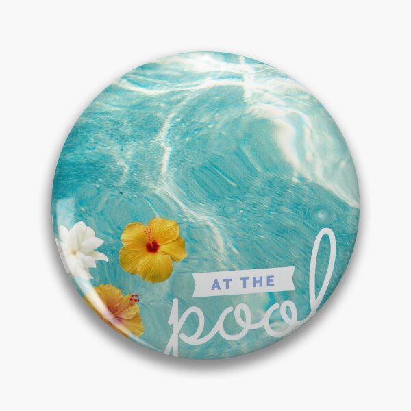 Item preview, Tropical Summer Vibes: Pool Water & Blooms & Treats designed and sold by Tamer ⭐⭐⭐⭐⭐.