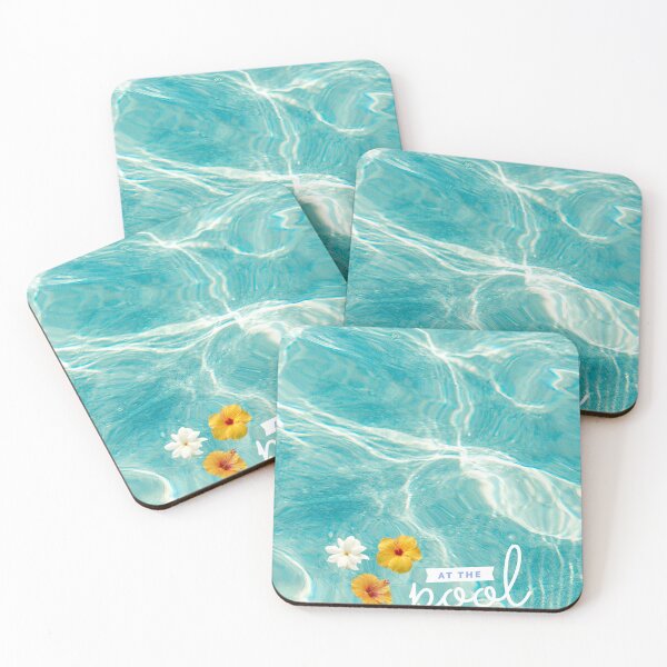 Item preview, Tropical Summer Vibes: Pool Water & Blooms & Treats designed and sold by Tamer ⭐⭐⭐⭐⭐.