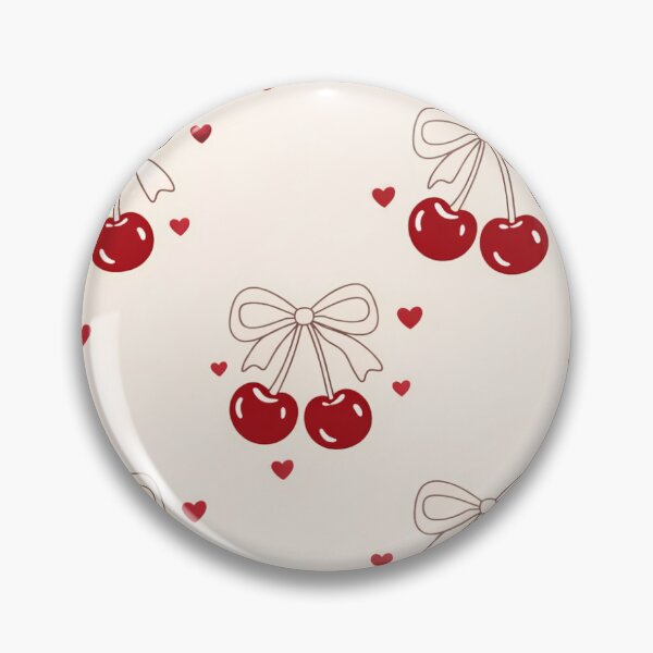Item preview, Minimal Cherry Bow Pattern designed and sold by Mustafa55k.