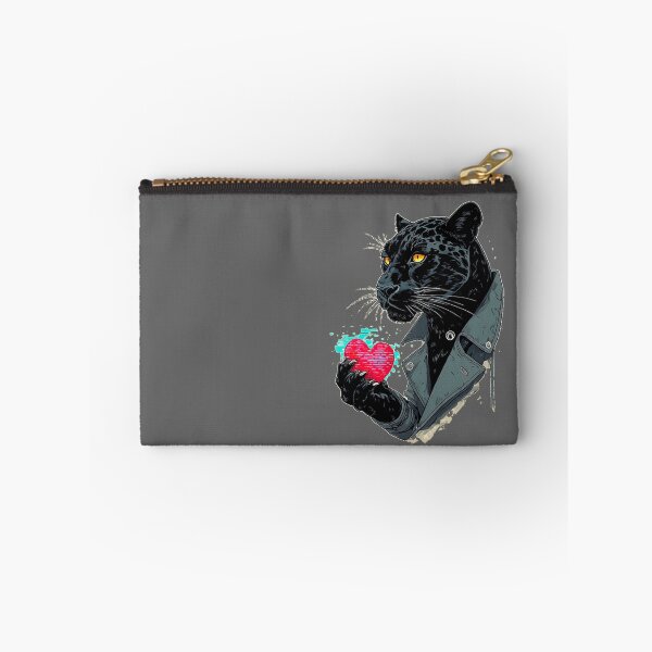 Item preview, Glitch Heart Protocol – Lunar Eclipse Panther with Heart designed and sold by Shift-Bloom.