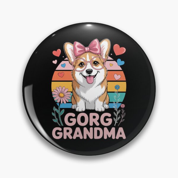 Item preview, Corgi Grandma for Corgi Dog Pet Lovers 3 designed and sold by joyouartArt.