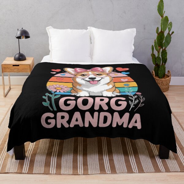Item preview, Corgi Grandma for Corgi Dog Pet Lovers 3 designed and sold by joyouartArt.