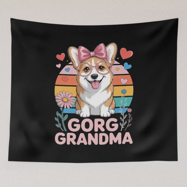 Item preview, Corgi Grandma for Corgi Dog Pet Lovers 3 designed and sold by joyouartArt.