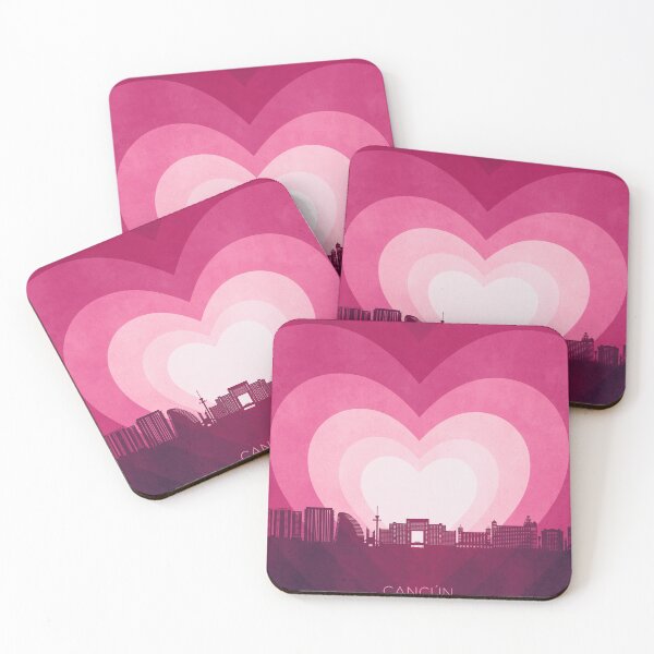 Item preview, Cancún Skyline Mexico designed and sold by ArtPrints.