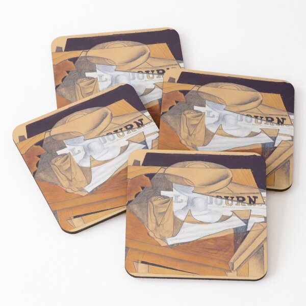 Item preview, Juan Gris Bowl Glass and Newspaper designed and sold by melaartni.